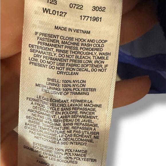 NWT Columbia Blue switchback Jacket Waterproof Lightweight windbreaker sz Medium - Picture 7 of 11